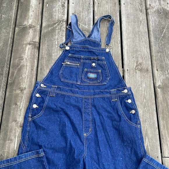 Vintage Gemini Jeans Denim Jean Overalls Coveralls Unisex - Picture 8 of 15